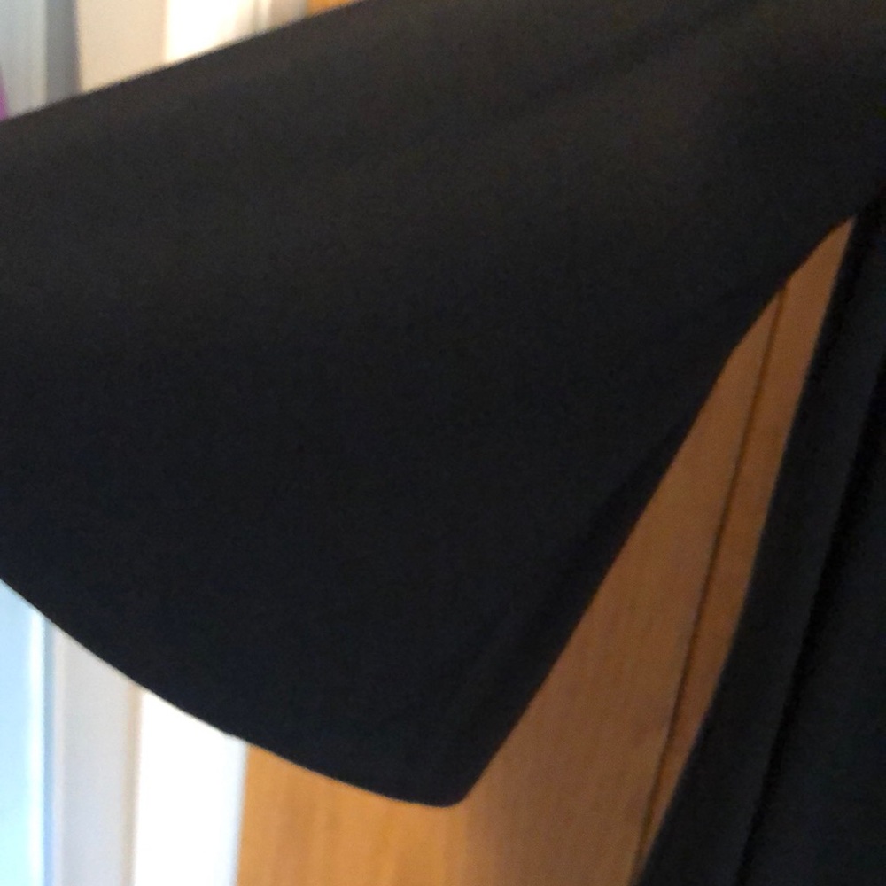MSK Black Dress Cold Shoulder size medium - Picture 4 of 9
